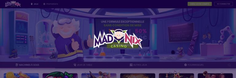 Madnix Casino Mot 2024 Bonus trois-cents , 290 Free Spins